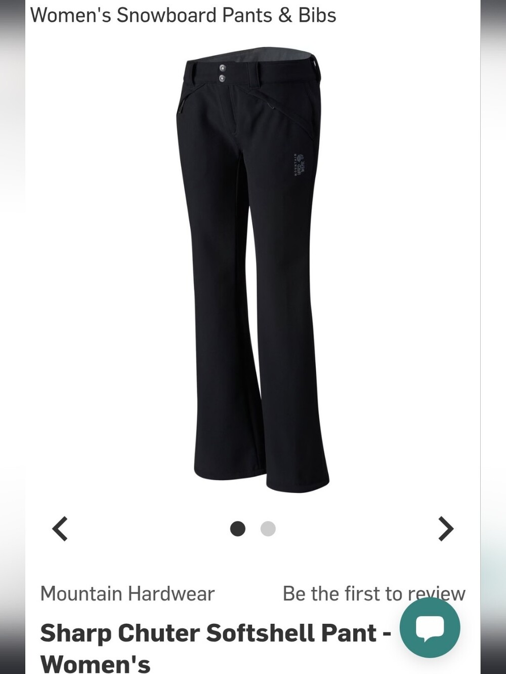 Mountain Hardware Sharper Chuter Softshell Pants